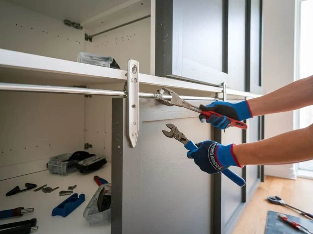 Jak zamontować rolki do szafy przesuwnej bez zbędnych problemów