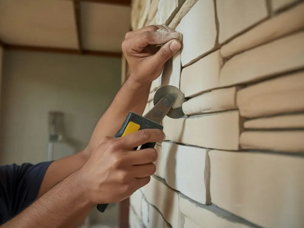 Jak wyczyścić kamień dekoracyjny na ścianie i uniknąć uszkodzeń