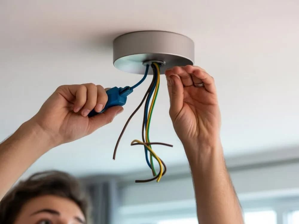 Jak zamontować lampę sufitową - uniknij najczęstszych błędów i zagrożeń